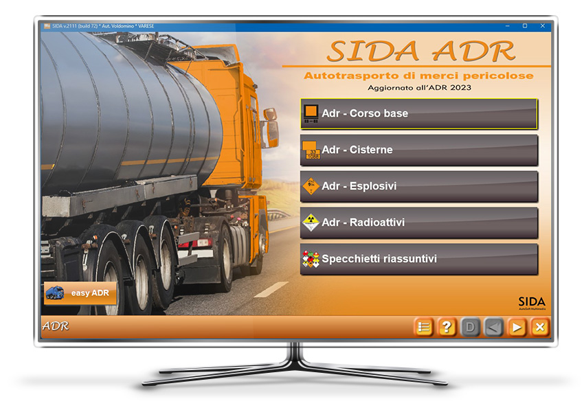 Guida rapida del corso ADR
